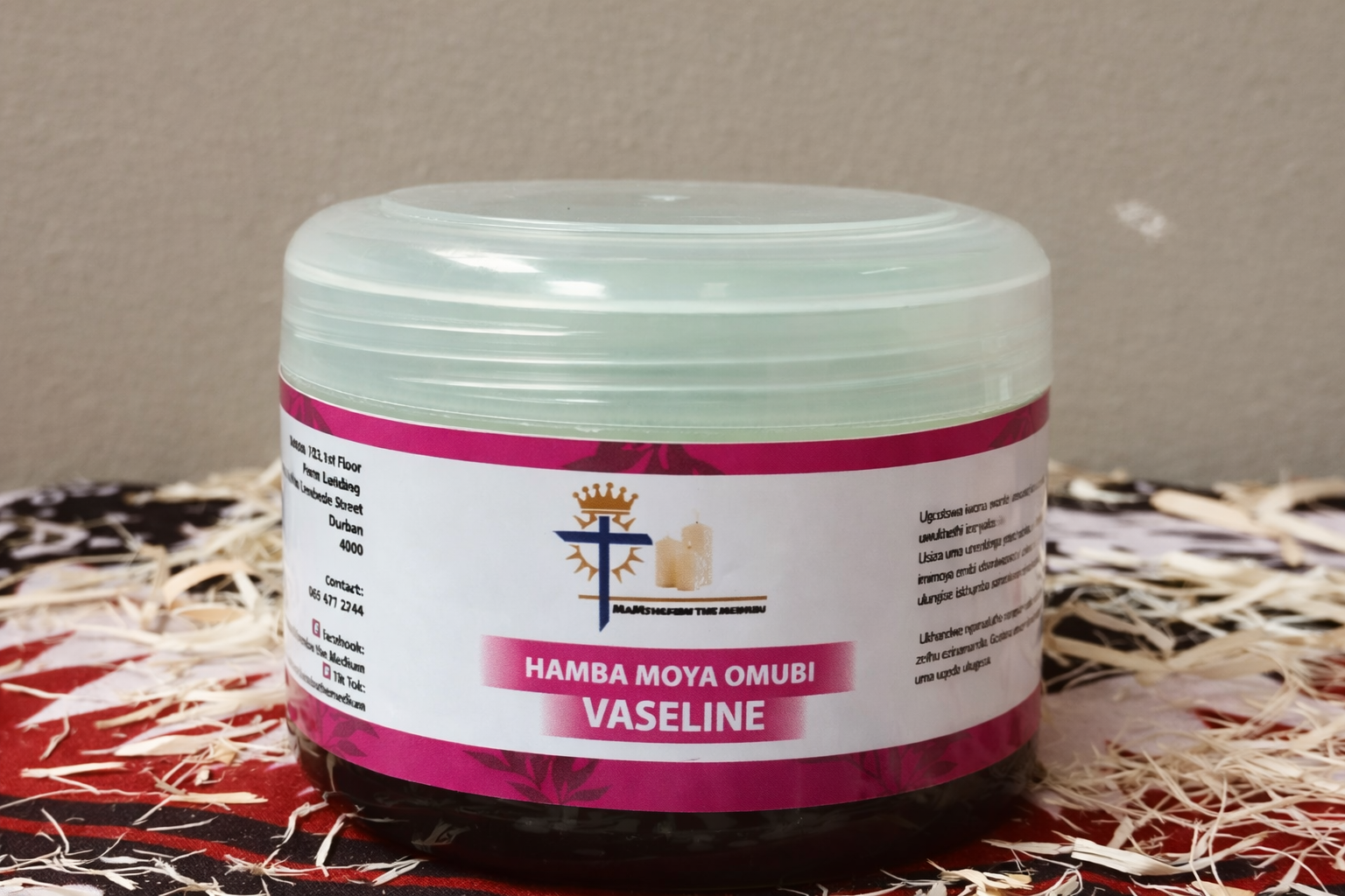 Hamba moya omubi vaseline